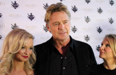 Mindy Robinson, John Schneider, and Alicia Allain on the Red Carpet at Celebrity Theater.